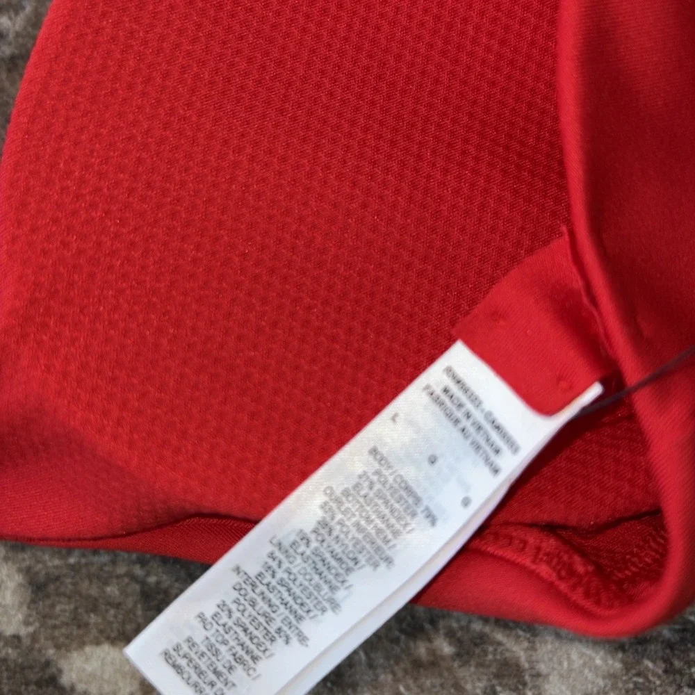 Nike Women's Size Large Indy Light-Support Padded Sports Bra RED